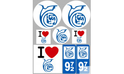stickers / autocollant département de la Martinique