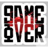Stickers  / Autocollant Game Over