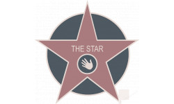 Stickers / autocollants "THE STAR"