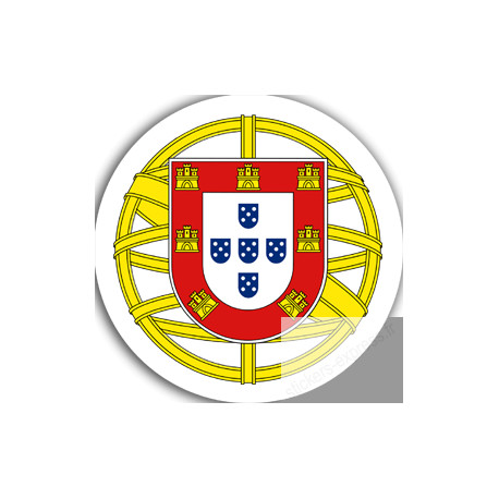 Autocollants : Autocollant logo Portugais