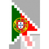 Autocollants : curseur fleche portugaise