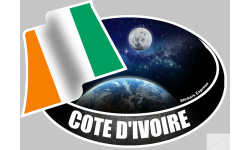 autocollant COTE D'IVOIRE