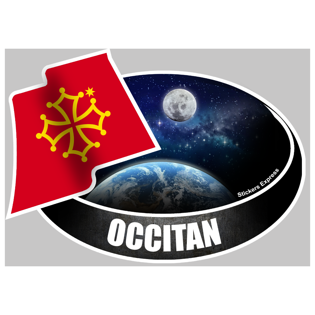 OCCITAN - 10X14cm - Sticker/autocollant