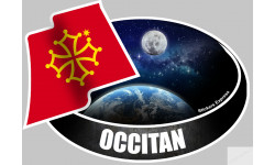 OCCITAN - 10X14cm - Sticker/autocollant