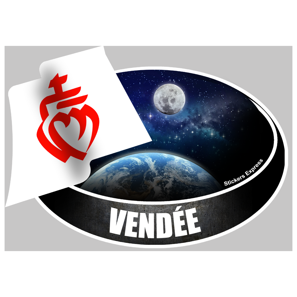 Vendée - 10X14cm - Sticker/autocollant