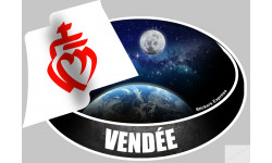 Vendée - 10X14cm - Sticker/autocollant