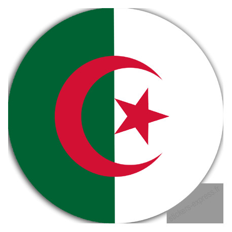 Autocollants : Autocollant logo Algerie