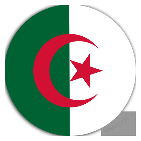 Algérie - 5cm - Sticker/autocollant