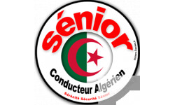 conducteur Sénior Algérien - 10cm - Sticker/autocollant