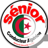 conducteur Sénior Algérien - 10cm - Sticker/autocollant