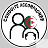 Autocollants : conduite accompagnee Algerien