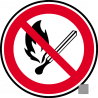 Flamme nue interdite