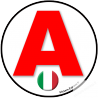 A Italie drapeau - 15cm - Sticker/autocollant