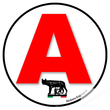 A Italie louve - 15cm - Sticker/autocollant