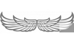 stickers / autocollant paire d'ailes